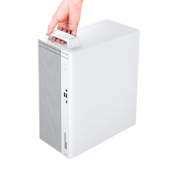 L'Asus V500 dispose d'une poignée en option. (Source de l'image : Asus)