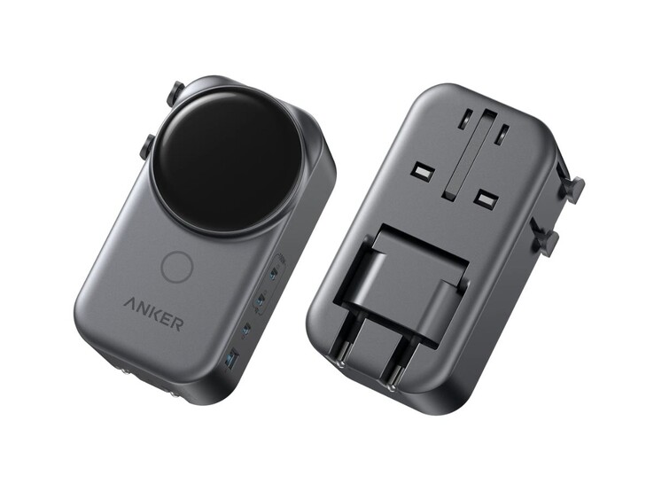 Le chargeur universel Anker Nano (4-en-1, 100 W, Smart Display)