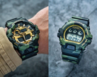 La Casio G-Shock GA-700CMG-3AER (à gauche) et la DW-6900CMG-3ER (à droite).