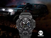 La nouvelle GWG-B1000TLC-1A de Casio s'inspire directement de la conduite nocturne du Rallye Dakar. (Source de l'image : Casio)