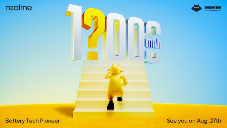 Realme s'apprête à franchir le cap des 10 000 mAh. (Source : Realme via X)