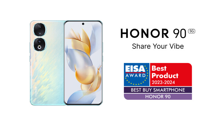 Le site Honor 90...