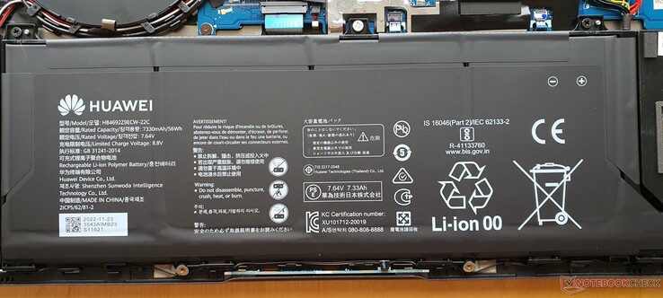 batterie de 56 Wh