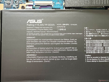 Informations sur la batterie