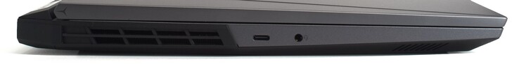 USB-C 3.1 avec DisplayPort 1.4 ; connexion audio 3,5 mm
