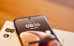 L'écran du Motorola Edge 70 Pro est très net et lumineux.