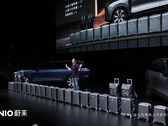 Le SUV Nio ES8 à 5 places présenté sur la photo