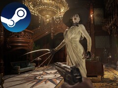 Resident Evil Village est sorti en mai 2021. (Source de l&#039;image : Capcom, Steam, édité)