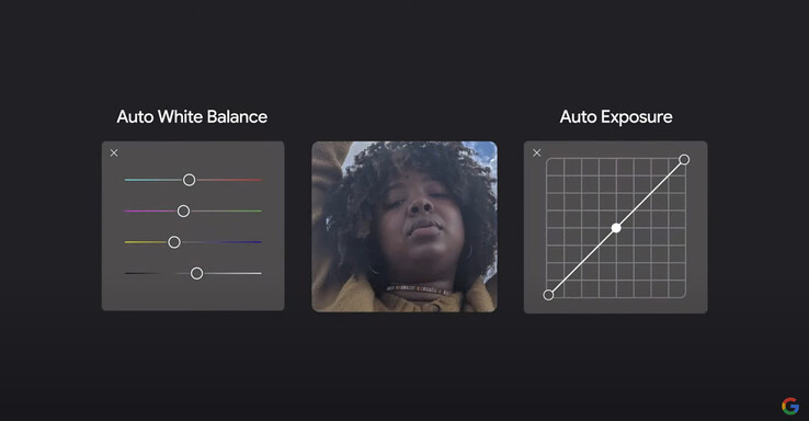 La série Google Pixel 6 prendra en charge le réglage manuel de la balance des blancs. (Image source : Google via XDA Developers)