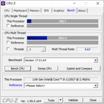 CPU-Z : Benchmark
