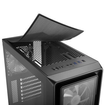 Sharkoon TK4 RGB compact ATX case (Source : Sharkoon)