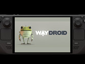 SteamDB a une application inconnue avec l'artwork de Waydroid (Image source : Valve and SteamDB [edited])