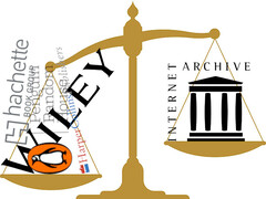 L'Internet Archive a perdu son appel contre quatre grandes maisons d'édition. (Source de l'image : logos de Wikimedia Commons, avec modifications)