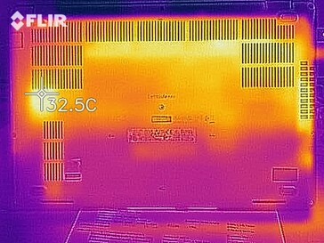 Carte thermique en veilleuse - Bas