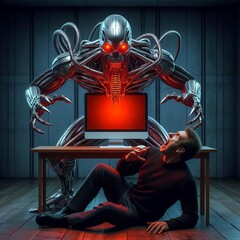 Les contenus publiés sur WordPress et Tumblr pourraient bientôt être utilisés pour former des modèles d'IA. (Image : image générée par DALL-E-3)