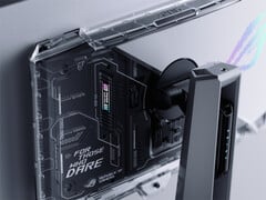 Le ROG Swift OLED PG27AQWP-W doit descendre à 720p pour atteindre son taux de rafraîchissement maximal. (Source de l&#039;image : Asus)