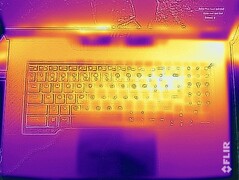 Test de résistance aux températures de surface (haut)