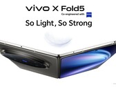 Le smartphone pliable Vivo X Fold5 est désormais disponible à l'achat en Inde (Image source : Vivo)
