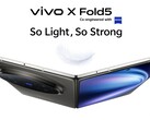 Le smartphone pliable Vivo X Fold5 est désormais disponible à l'achat en Inde (Image source : Vivo)