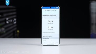 Le Dimensity 9400+ sur Geekbench.
