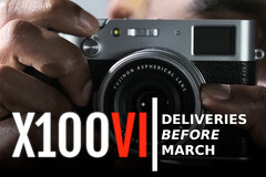 Il semble que Fujifilm va sortir le X100VI des pré-commandes en un temps record. (Source de l&#039;image : Fujifilm - édité)