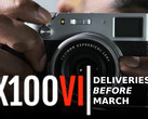 Il semble que Fujifilm va sortir le X100VI des pré-commandes en un temps record. (Source de l'image : Fujifilm - édité)