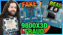 CPU SCAM AMD Ryzen 9800X3D Contrefaçons Fraude
