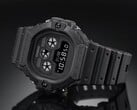Les montres G-Shock DW-5900U de Casio (l'ancienne DW-5900BB-1 en photo) arrivent au Royaume-Uni. (Source de l'image : Casio)
