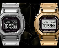 De gauche à droite (photo), nous avons la Casio GMW-BZ5000D-1 et la GMW-BZ5000GD-9 (Source de l&#039;image : Great G-Shock World)