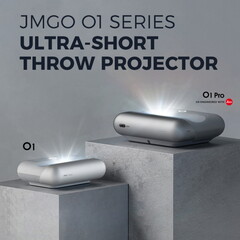 Les JMGO 01 et 01 Pro sont tous deux des projecteurs ultra-courts relativement abordables. (Source d'image : JMGO)