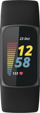 Fitbit Charge 5 - noir. (Image source : @evleaks)