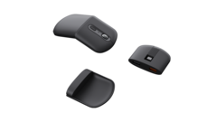 La souris AdaptX et certains de ses modules. (Source de l'image : Lenovo)