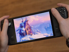 La collection Better With a Friend comprend six jeux en coopération. Sur la photo : Steam Deck exécutant Trine 4. (Source de l'image : Warhorse Studios et Valve - édité)