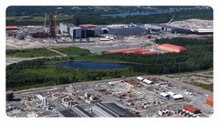 L'usine Stegra à Boden, en Suède