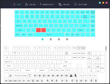 Le logiciel KBTools, sans fioritures, est simple dans sa conception visuelle...