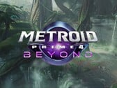 Metroid Prime 4 : Beyond environments avec logo (Source de l'image : capture d'écran, Nintendo of America YouTube avec modifications)