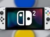 Le premier détail physique concernant le successeur de la Nintendo Switch 2/Switch a été avancé dans une théorie colorée. (Source de l'image : GameXplain/Nintendo - édité)