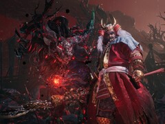 Un monstre et un samouraï dans Nioh 3. 