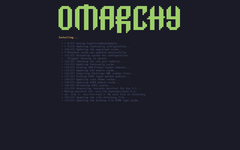 Omarchy 3.7.0 Linux pour les joueurs maintenant disponible