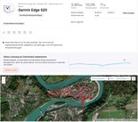 Localisation du Garmin Edge 520 - vue d'ensemble