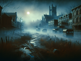 Liminal Point est un jeu de survie et d'horreur qui s'appuie sur une perspective de caméra isométrique. (Source de l'image : DallE 3)