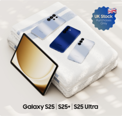 Les acheteurs éligibles recevront une tablette gratuitement avec leur smartphone Galaxy au Royaume-Uni (source : Samsung)