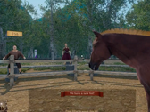 Simulateur de marchand de chevaux médiéval.