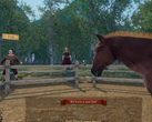 Simulateur de marchand de chevaux médiéval.