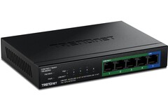 Le commutateur multi-gigabit sans ventilateur TPE-BG350 de Trendnet est doté d'un boîtier métallique robuste