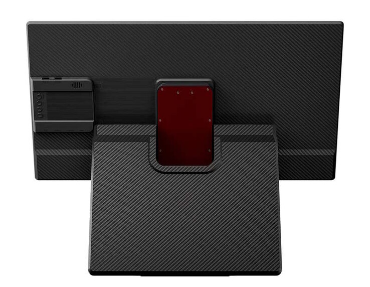 Le pied de ce moniteur portable peut être pivoté (Source de l'image : Blackview)