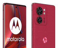 Motorola vendra le Edge 40 en Viva Magenta, illustré ici, et en trois autres couleurs. (Source de l'image : Roland Quandt)