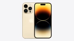 L'iPhone 14 Pro, avec toutes ses bordures. (Source : Apple)