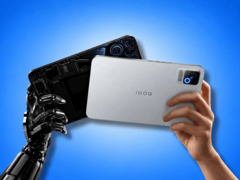 iQOO Pad Ultra avec son étui antidérapant