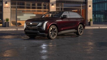 Cadillac Escalade IQ en teinte cerise noire